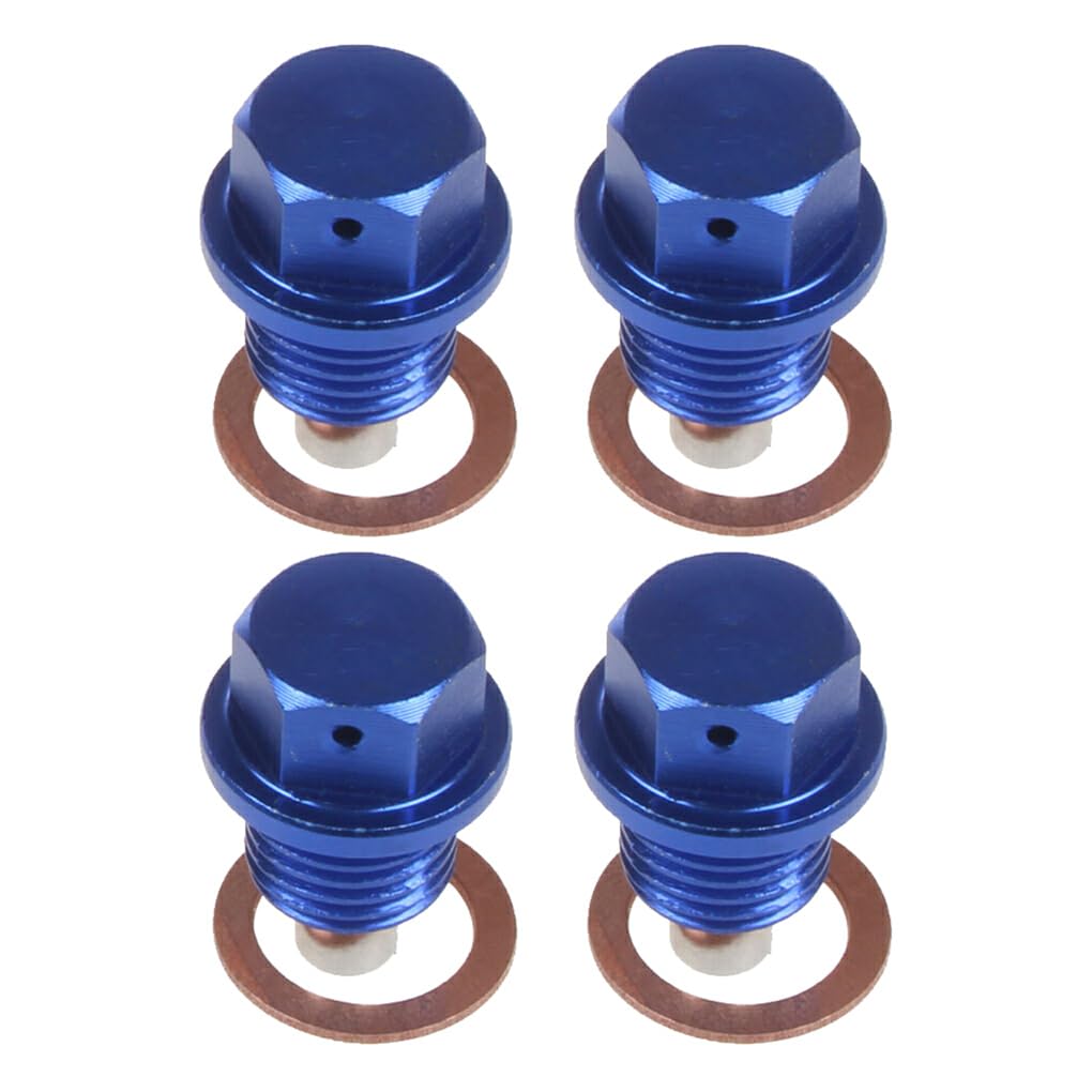 EDHUUJSI Best Engine Protection Magnetic Oil Drain Plug Easy Installation M24*1.5, 4 pieces синий
EDHUUJSI Best Engine Protection Magnetic Oil Drain Plug Easy Installation M24*1.5, 4 pieces синий