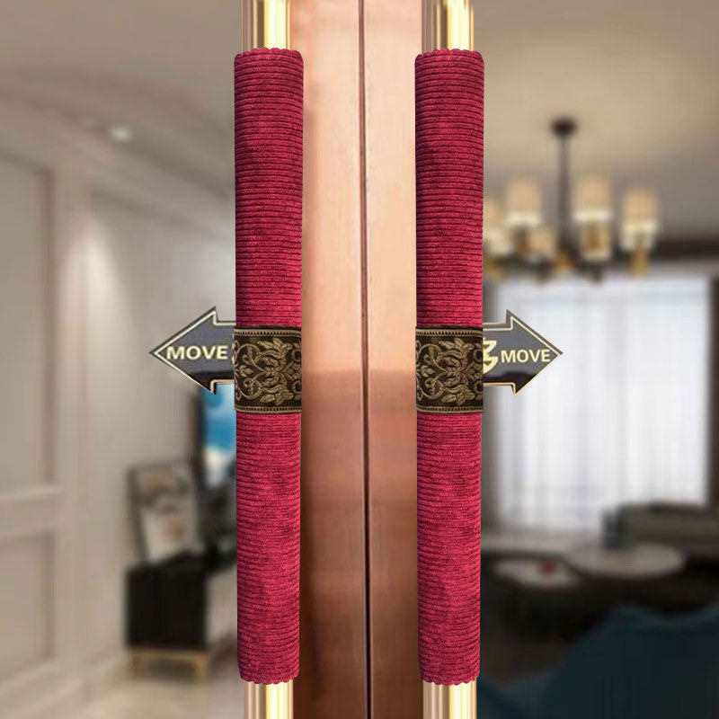 Velvet Anti-static Cold Protection Cover for Glass Door Handles 30cm Length, 12cm Diam. Short Coffee
Velvet Anti-static Cold Protection Cover for Glass Door Handles 30cm Length, 12cm Diam. Short Coffee