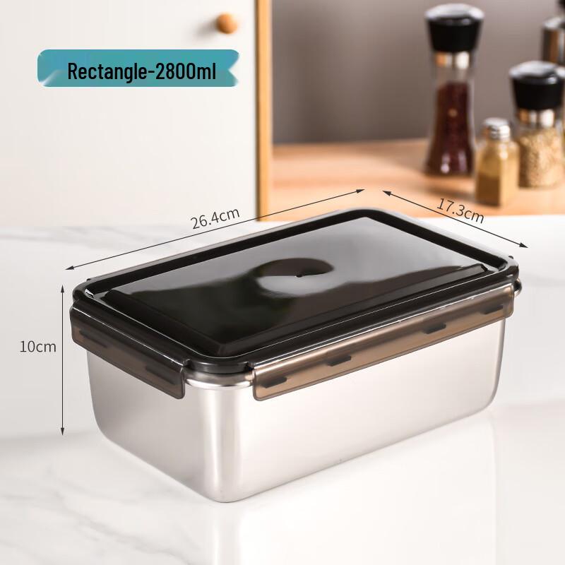 HuaLuofuXiang 316 Stainless Steel Refrigerator Food Container
HuaLuofuXiang 316 Stainless Steel Refrigerator Food Container