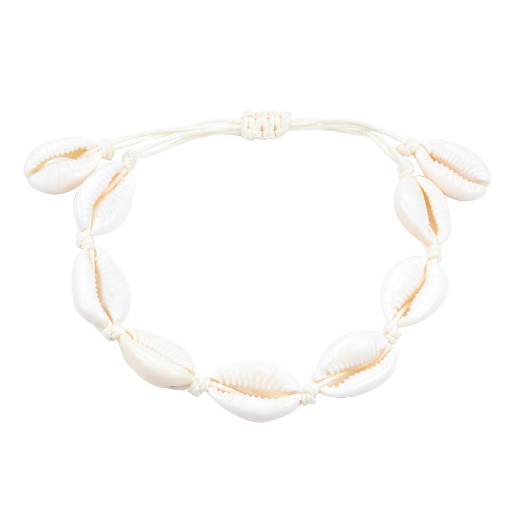 Seashell Starfish Bracelet & Anklet - Summer Beach Collection: Handmade, Retractable Foot Jewelry for Women покинуть белый
Seashell Starfish Bracelet & Anklet - Summer Beach Collection: Handmade, Retractable Foot Jewelry for Women покинуть белый
