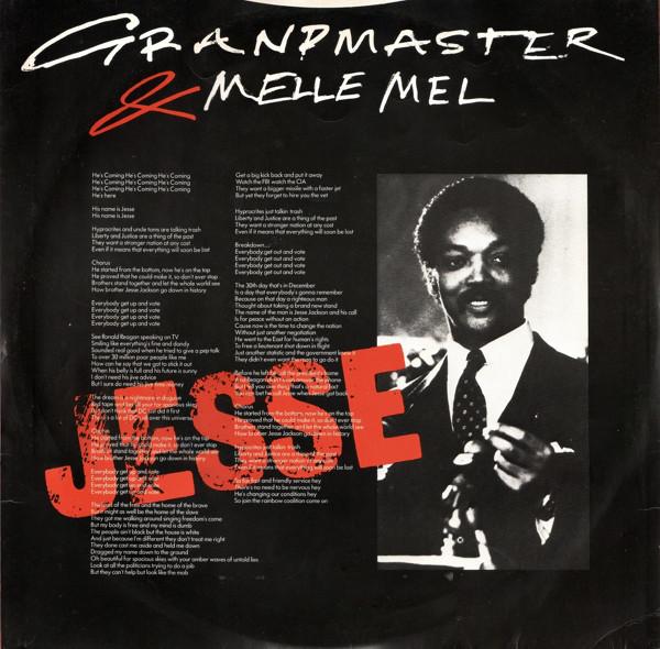 12inch Record GRANDMASTER FLASH & MELLE MEL - Jesse SHL133 Sugar Hill Reco 1984 UK Rap & Hip-Hop/R&B Used
12inch Record GRANDMASTER FLASH & MELLE MEL - Jesse SHL133 Sugar Hill Reco 1984 UK Rap & Hip-Hop/R&B Used