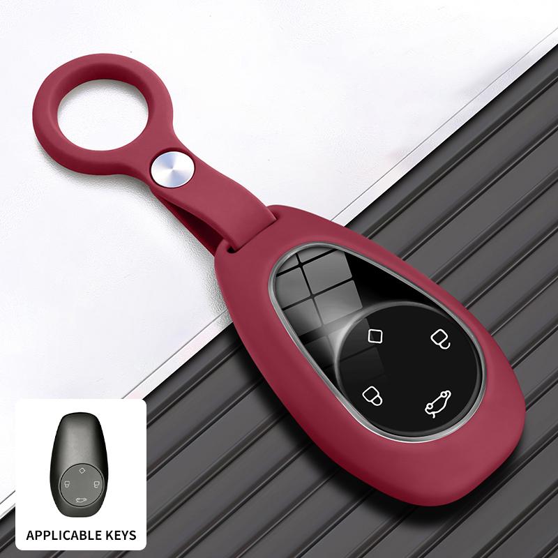 Высококачественная силиконовая крышка для ключа для Leapmotor C11/T03/S01/C10/B10, Полностью закрывающий чехол для брелока
Высококачественная силиконовая крышка для ключа для Leapmotor C11/T03/S01/C10/B10, Полностью закрывающий чехол для брелока