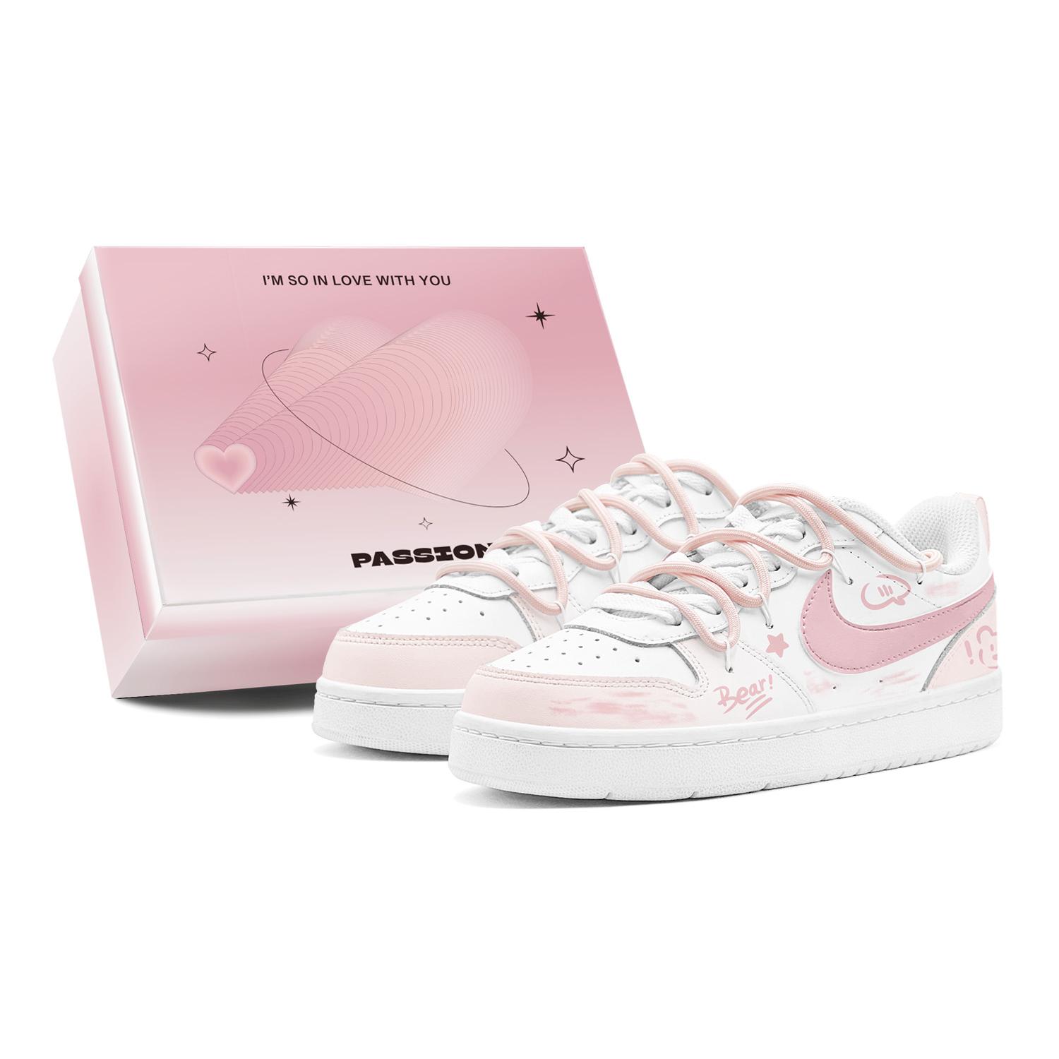 Nike Court Borough 2 Impact Resistance Lightweight Impact Resistant Lightweight Low top Skateboard Shoes GS Pink White BQ5448-100(TeamS2-S-BOX) 37.5
Nike Court Borough 2 Impact Resistance Lightweight Impact Resistant Lightweight Low top Skateboard Shoes GS Pink White BQ5448-100(TeamS2-S-BOX) 37.5