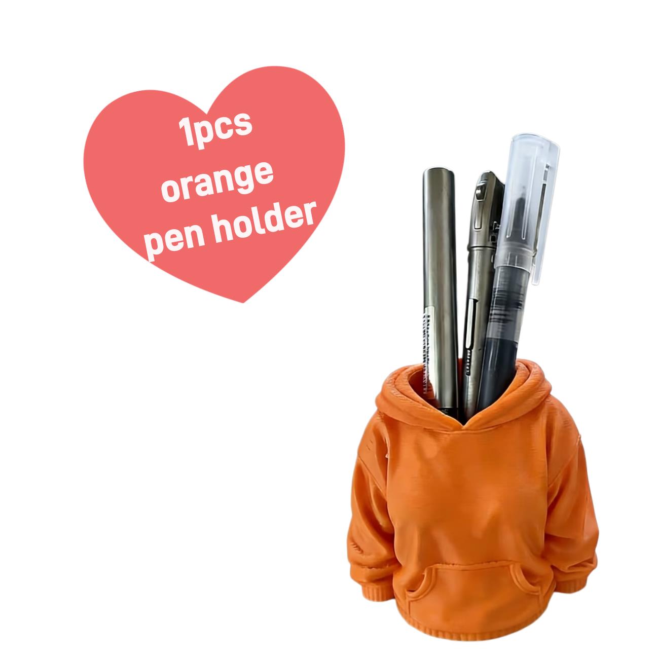 1pcs Hooded Sweatshirt Pen Holder – Multi-Color Desk Organizer, for Pens, Storage & Decor, 7 Colors
1pcs Hooded Sweatshirt Pen Holder – Multi-Color Desk Organizer, for Pens, Storage & Decor, 7 Colors
