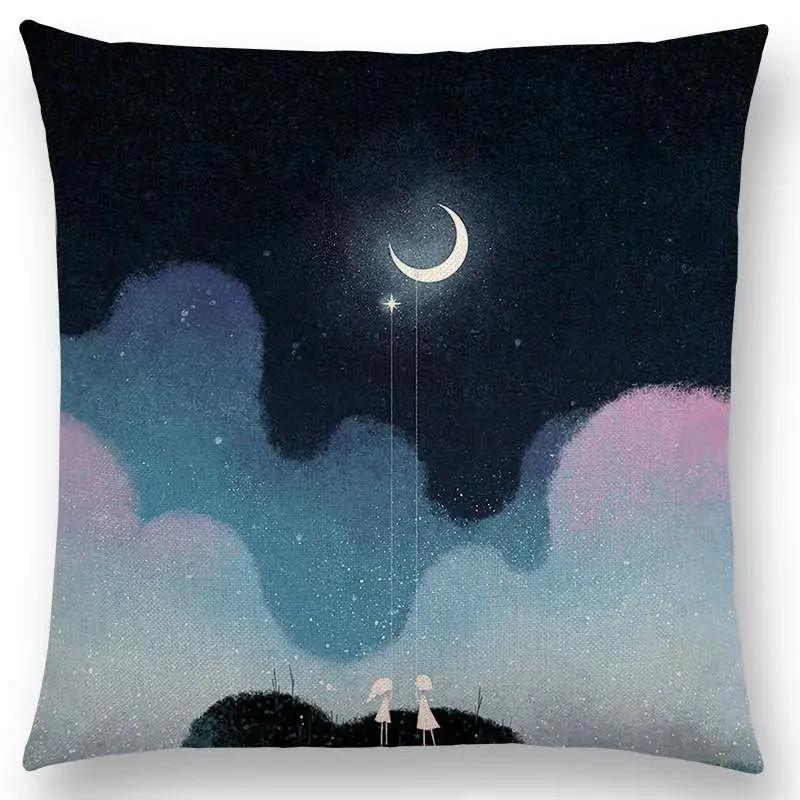 Новое поступление Красочные сны черный кот Милые девушки Магическое солнце луна Теплая звезда Наволочка Чехлы для автомобиля Диван Декоративная подушка Наволочка 66x66cm
Новое поступление Красочные сны черный кот Милые девушки Магическое солнце луна Теплая звезда Наволочка Чехлы для автомобиля Диван Декоративная подушка Наволочка 66x66cm
