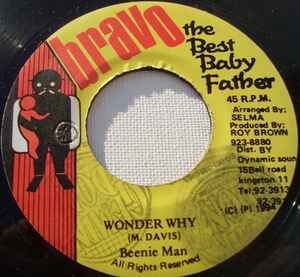 7inch Record BEENIE MAN - Wonder Why NONE Bravo The Best 1994 Jamaica Reggae, Ska & Dub Used
7inch Record BEENIE MAN - Wonder Why NONE Bravo The Best 1994 Jamaica Reggae, Ska & Dub Used