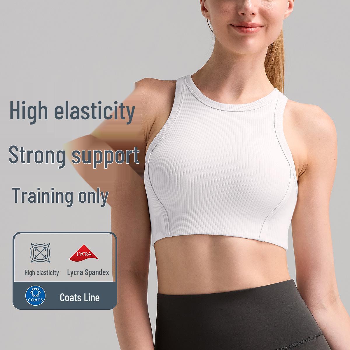 High-Strength Anti-Sag Sports Bra - Shockproof Training Vest for Women, Fitness & Running L
High-Strength Anti-Sag Sports Bra - Shockproof Training Vest for Women, Fitness & Running L