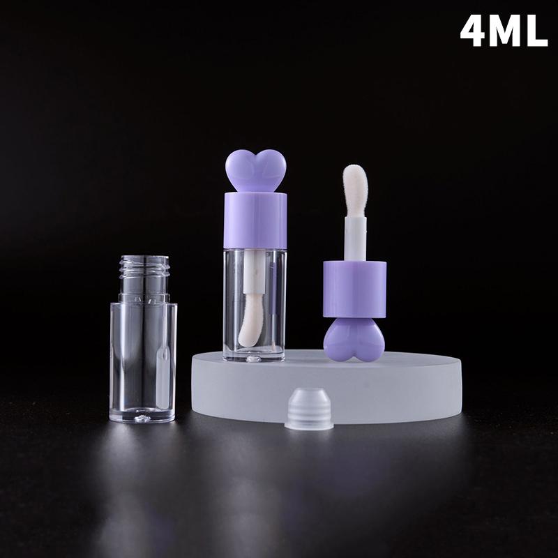 Empty Bottle Lips Glaze Container Portable Heart 4/6ml Lip Gloss Tube Matte Thick Rod Large Brush Container Makeup Tool
Empty Bottle Lips Glaze Container Portable Heart 4/6ml Lip Gloss Tube Matte Thick Rod Large Brush Container Makeup Tool