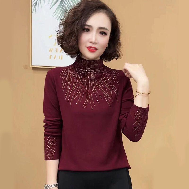 Осень и зима новая мода полу-водолазка однотонная базовая рубашка большого размера с эффектом утягивания живота и омоложения M бордовый
Осень и зима новая мода полу-водолазка однотонная базовая рубашка большого размера с эффектом утягивания живота и омоложения M бордовый