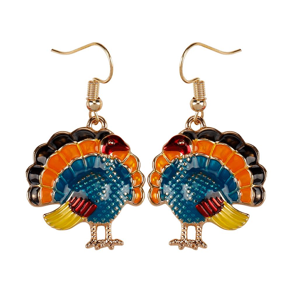 12 Styles Turkey Collection Drop Earrings Colorful Enamel Ear Stud For Women Gilrs Thanksgiving Day Party Jewelry Festival Gift
12 Styles Turkey Collection Drop Earrings Colorful Enamel Ear Stud For Women Gilrs Thanksgiving Day Party Jewelry Festival Gift