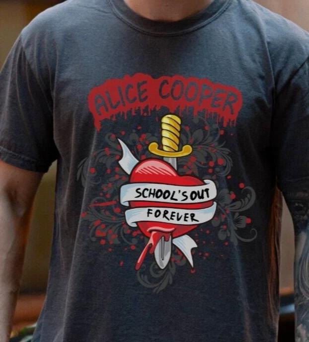 Alice Cooper School s Out T-Shirt Premium Vintage Black Comfort Colors 1717 Tee L
Alice Cooper School s Out T-Shirt Premium Vintage Black Comfort Colors 1717 Tee L