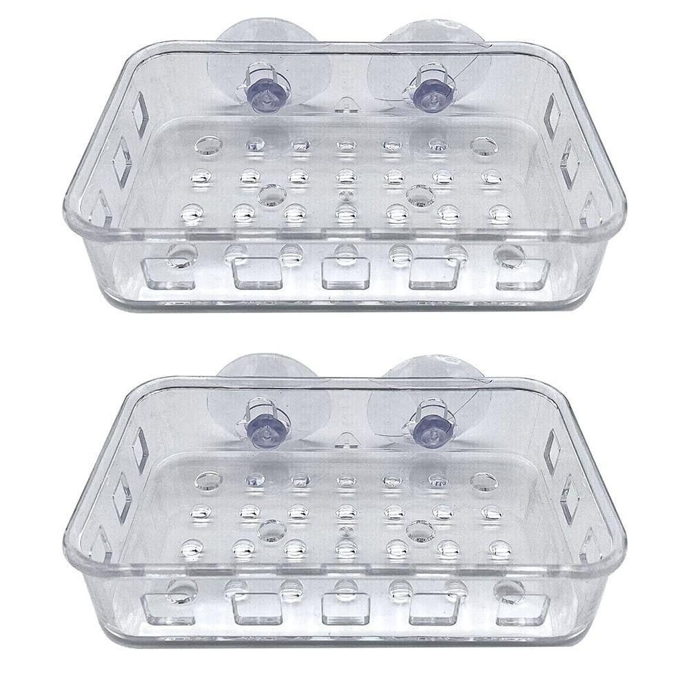 2 Pcs PS Suction Cup Soap Dish Transparent Suction Soap Dish Easy To Use Soap Dishes Kitchen Transparent-2 Pcs прозрачный
2 Pcs PS Suction Cup Soap Dish Transparent Suction Soap Dish Easy To Use Soap Dishes Kitchen Transparent-2 Pcs прозрачный