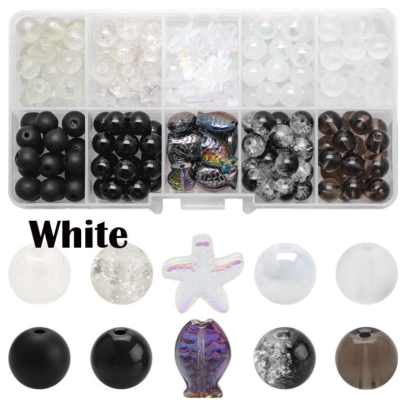 10 сеток/коробка, хрустальные стеклянные бусины, наборы для изготовления ювелирных изделий, натуральный камень, морская звезда, рыба, поделки для DIY, браслет, ожерелье белый
10 сеток/коробка, хрустальные стеклянные бусины, наборы для изготовления ювелирных изделий, натуральный камень, морская звезда, рыба, поделки для DIY, браслет, ожерелье белый