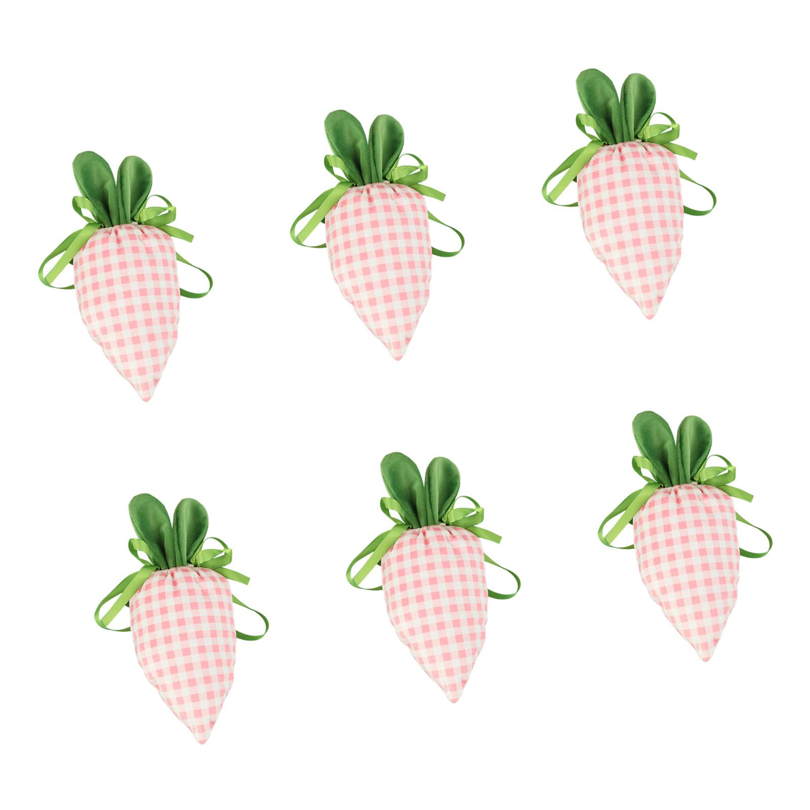 6Pcs Easter Carrot Shape Fabric Gift Bag Cookie Candy Holder Drawstring Closure Party Treat Bag for Gift Packaging B
6Pcs Easter Carrot Shape Fabric Gift Bag Cookie Candy Holder Drawstring Closure Party Treat Bag for Gift Packaging B