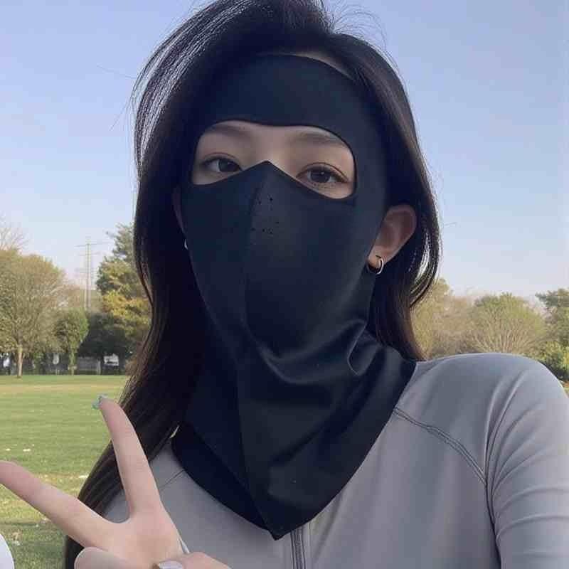 2025 New Fashion Ice Silk Sun Protection Mask UPF50+ Anti-UV Neck Scarf Neck Protection Dustproof Sunshade Face Mask Summer чёрный
2025 New Fashion Ice Silk Sun Protection Mask UPF50+ Anti-UV Neck Scarf Neck Protection Dustproof Sunshade Face Mask Summer чёрный
