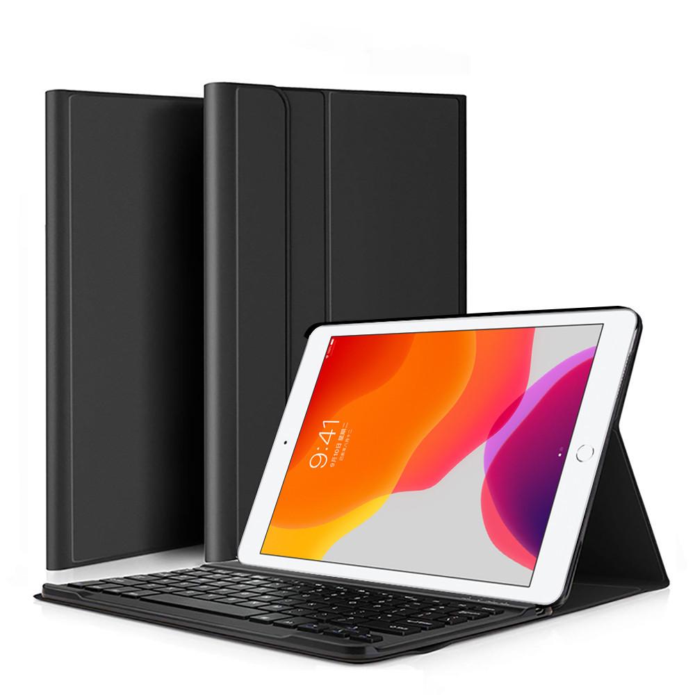 iPad 10.2/10.5 Bluetooth Keyboard Leather Case with Air3 Keyboard Protection (2020) Air 3/Pro 3/10.2 inch with Pencil Slot
iPad 10.2/10.5 Bluetooth Keyboard Leather Case with Air3 Keyboard Protection (2020) Air 3/Pro 3/10.2 inch with Pencil Slot