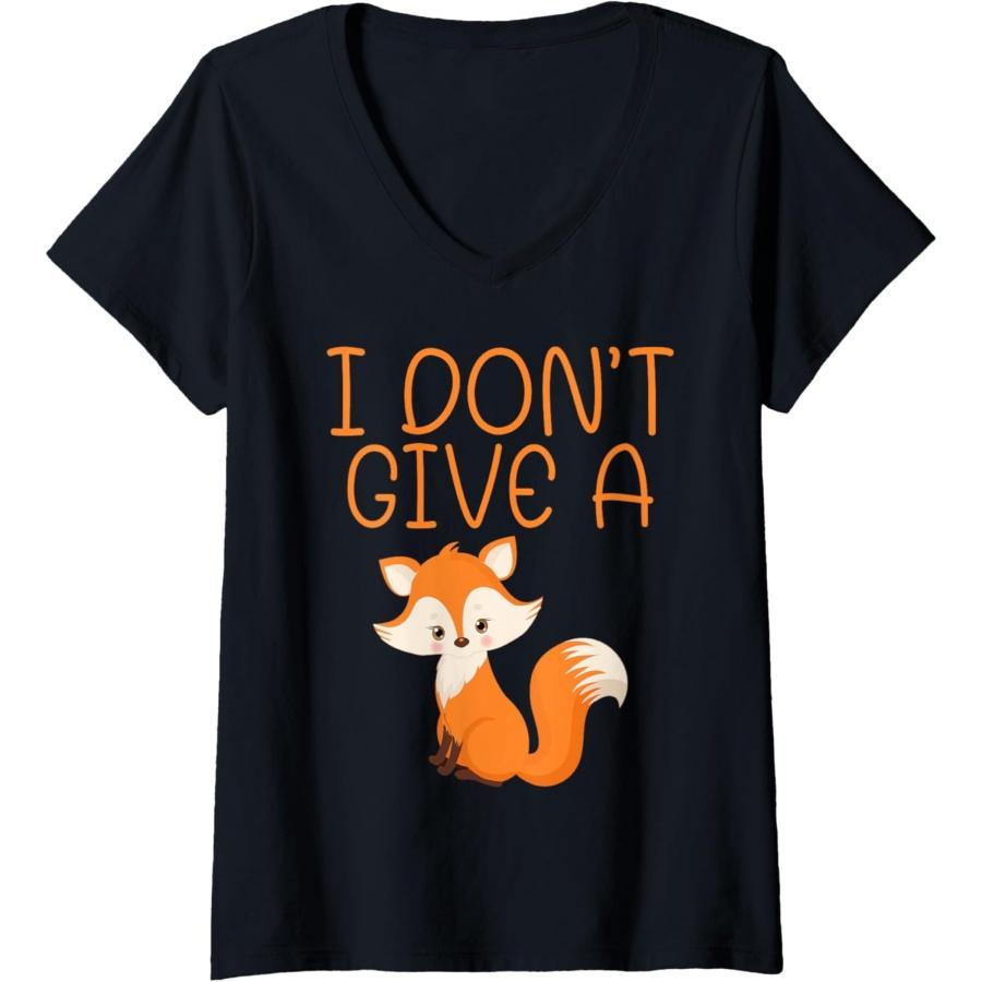 Womens I dont give a Fox V-Neck T-Shirt XXXXXL чёрный
Womens I dont give a Fox V-Neck T-Shirt XXXXXL чёрный