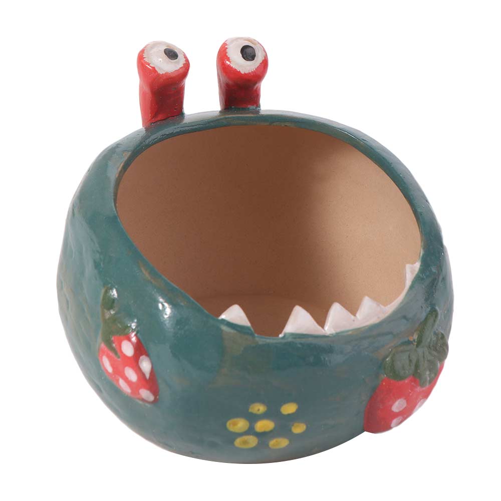 Desktop Ornament Ceramic Succulent Flowerpot Personality Cartoon Plant Pot Breathable Hand Drawn Flower Vase Hotel синій
Desktop Ornament Ceramic Succulent Flowerpot Personality Cartoon Plant Pot Breathable Hand Drawn Flower Vase Hotel синій