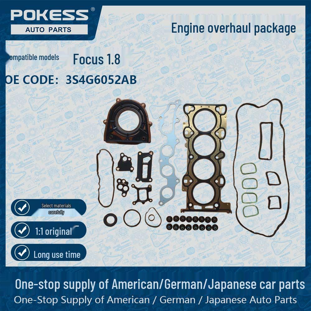 Ford Focus 1.8 Engine Overhaul Kit, Part #3S4G6052AB - Automotive Parts Pokess/Pu Kes/Neutral
Ford Focus 1.8 Engine Overhaul Kit, Part #3S4G6052AB - Automotive Parts Pokess/Pu Kes/Neutral
