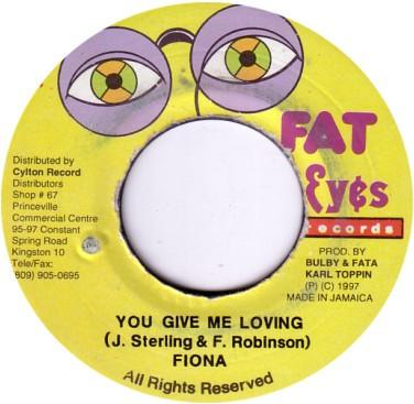 7inch Record FIONA You Give Me Loving NONE Fat Eyes Record 1997 Jamaica Reggae Ska Dub Used
7inch Record FIONA You Give Me Loving NONE Fat Eyes Record 1997 Jamaica Reggae Ska Dub Used