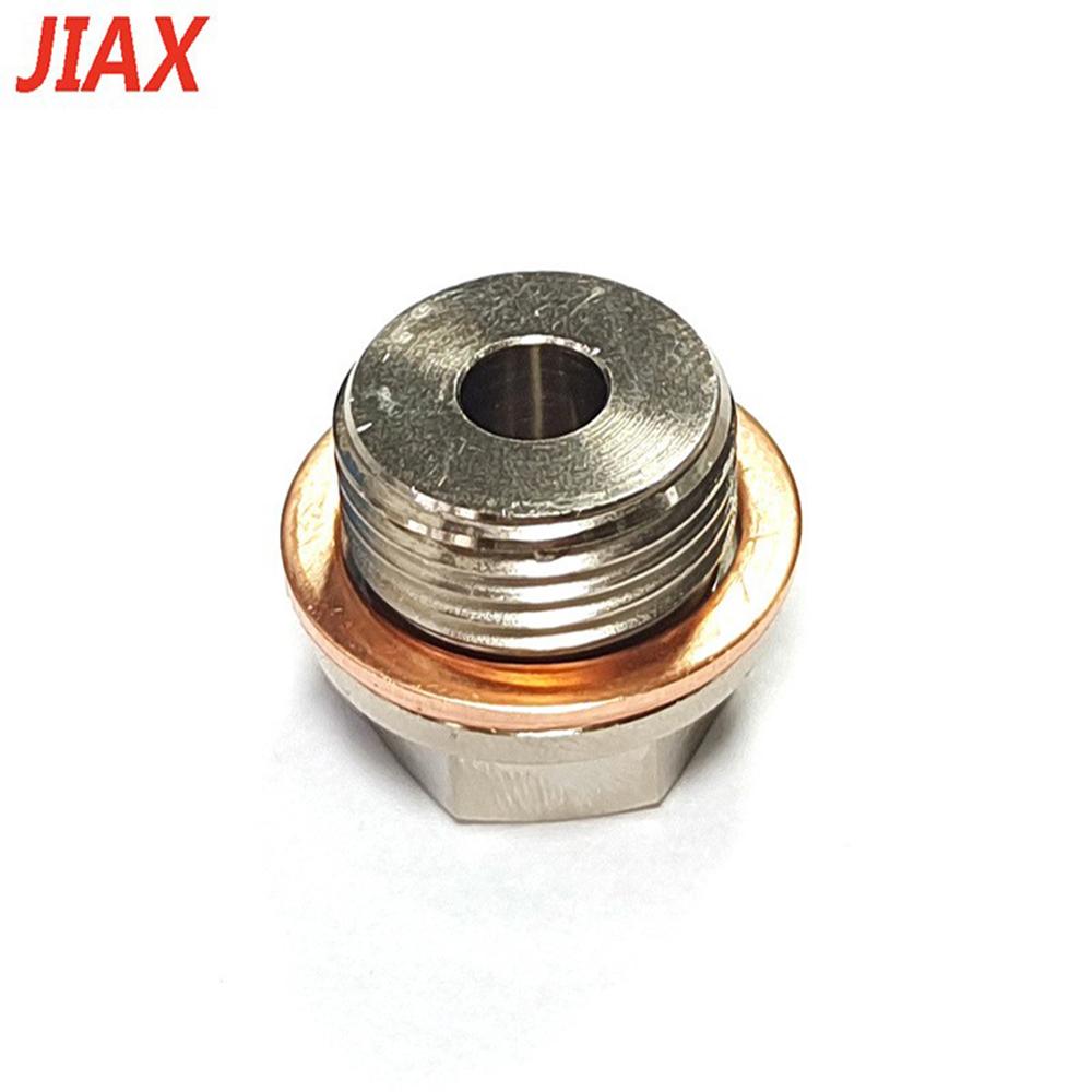 Sensor Adapter M18x1.5 to 1/8NPT Thread Exhaust Water Temperature Sensor NPT Coolant Temperature Sensor Fitting with Gasket plating Ni
Sensor Adapter M18x1.5 to 1/8NPT Thread Exhaust Water Temperature Sensor NPT Coolant Temperature Sensor Fitting with Gasket plating Ni
