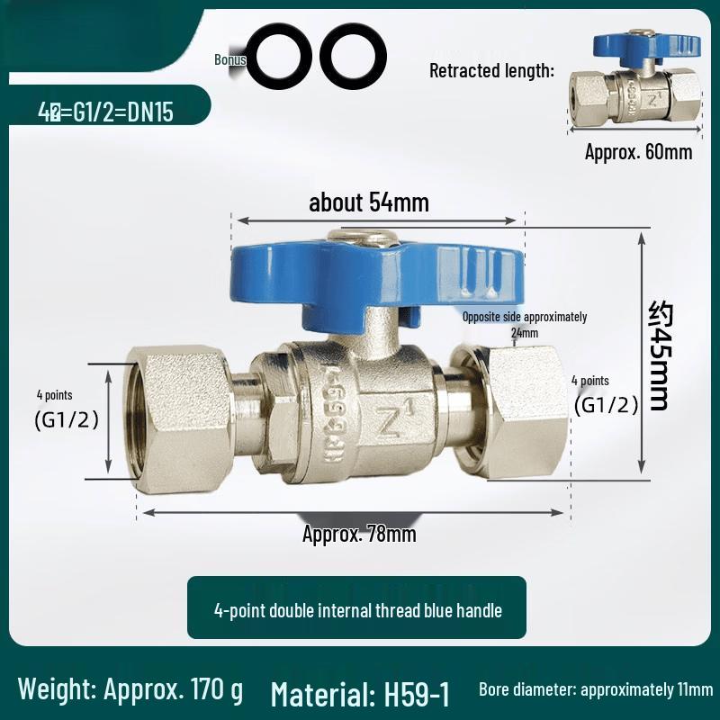 Jundingying Brass Double Union Ball Valve with Blue Handle
Jundingying Brass Double Union Ball Valve with Blue Handle