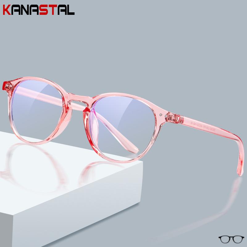 Women Blue Light Blocking Glasses Men Anti Fatigue Lens Computer TR90 Round Eyeglasses Frame Prescription Reading Myopia Eyewear
Women Blue Light Blocking Glasses Men Anti Fatigue Lens Computer TR90 Round Eyeglasses Frame Prescription Reading Myopia Eyewear