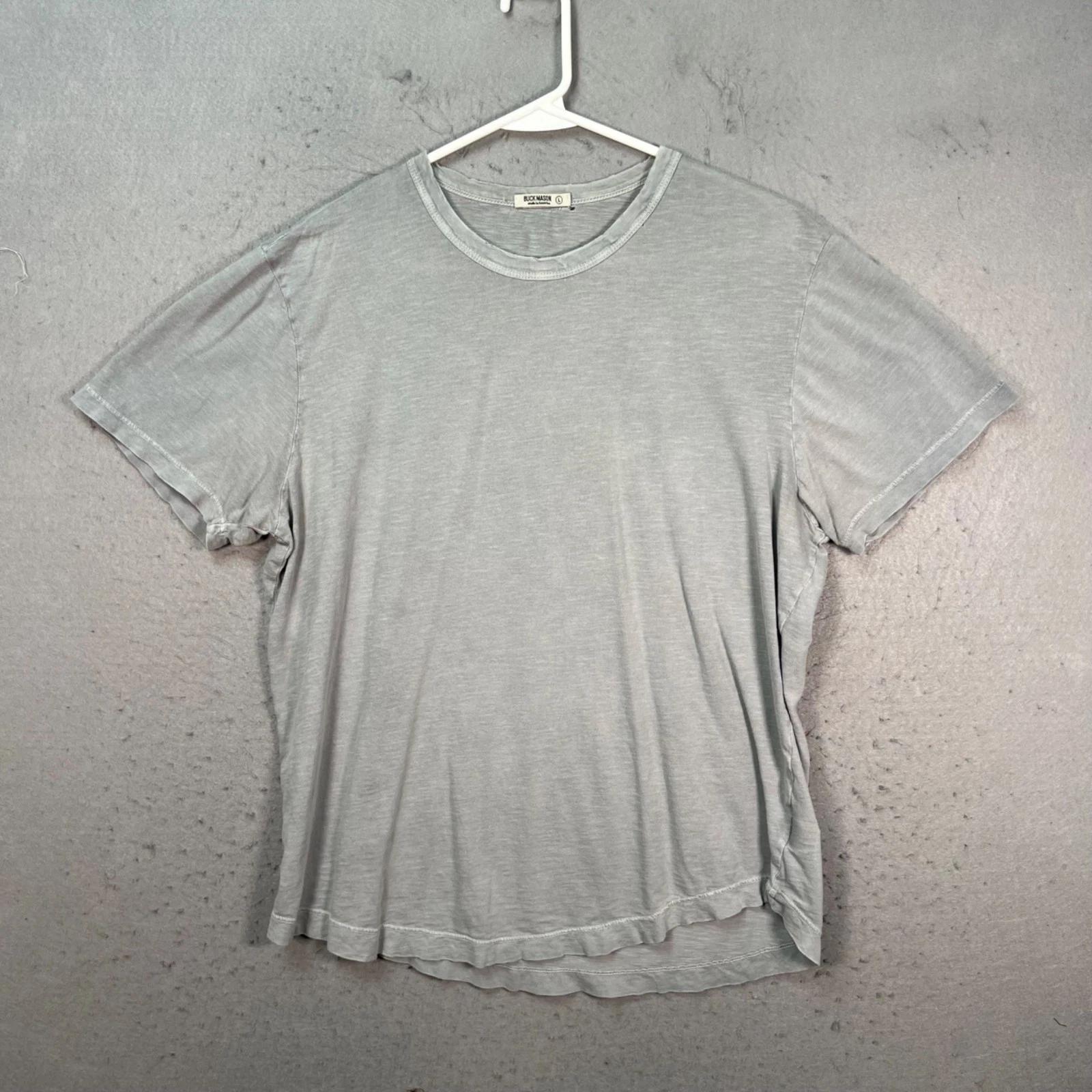 Buck Mason Mens Size Large Gray Curve Hem Crewneck T-Shirt 100% Cotton S
Buck Mason Mens Size Large Gray Curve Hem Crewneck T-Shirt 100% Cotton S