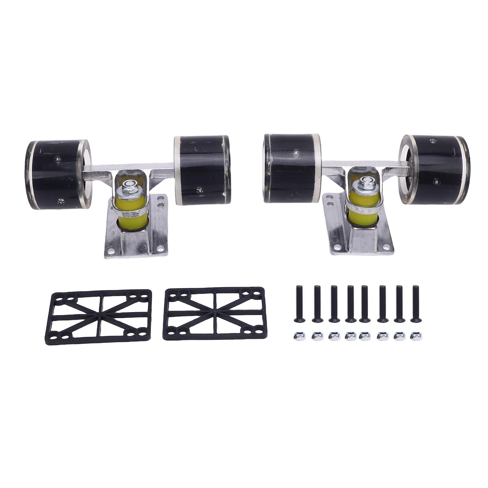 1 Pair Skateboard Trucks and Wheels PU Longboard 3.2 Inch Trucks Wheels Combo Set for Cruiser
1 Pair Skateboard Trucks and Wheels PU Longboard 3.2 Inch Trucks Wheels Combo Set for Cruiser