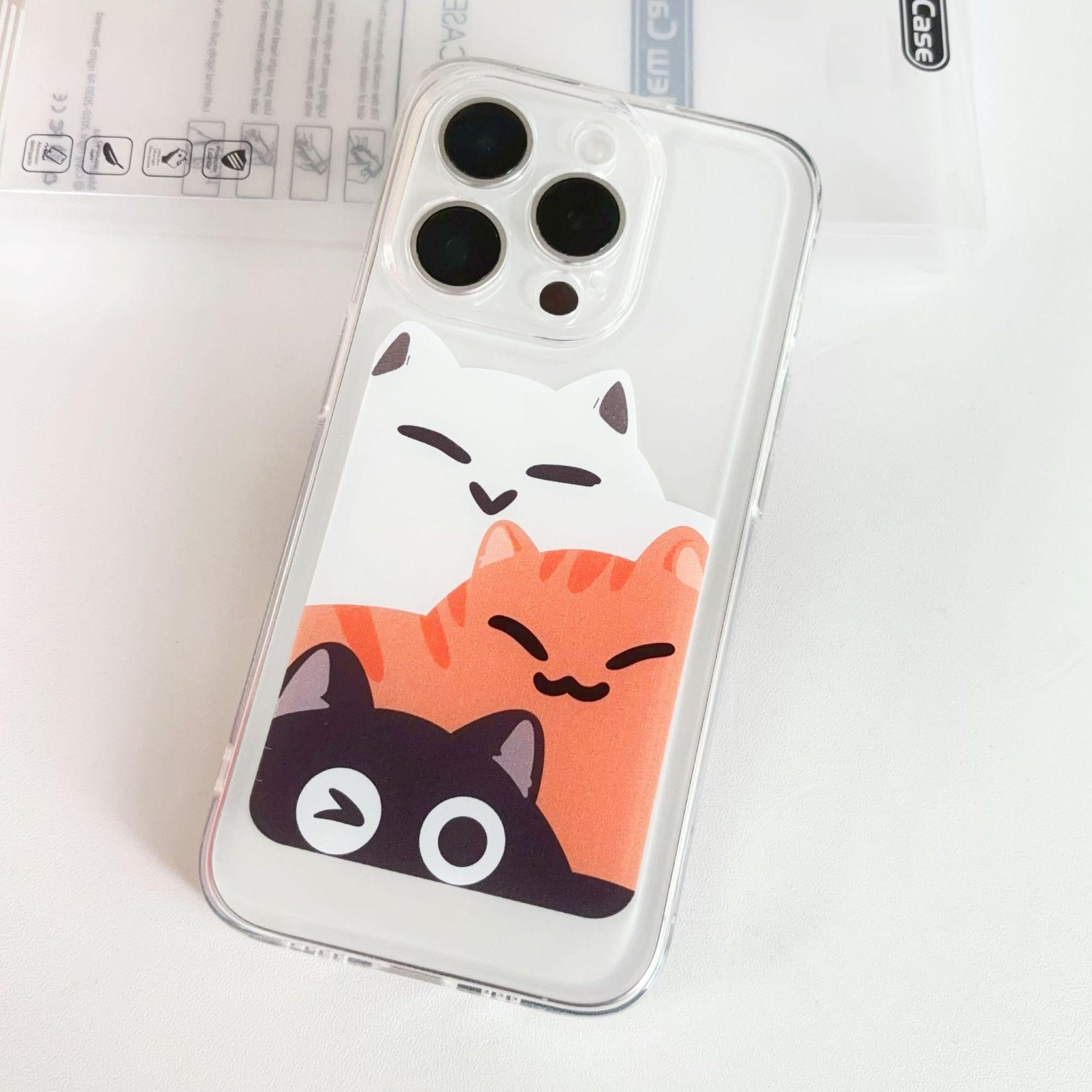 Japanese Cute Cats Suitable for Apple Xr Mobile Phone Case Creative Anti-fall 13pro Soft Shell IPhone 15 Protective Case Apple 7/8P
Japanese Cute Cats Suitable for Apple Xr Mobile Phone Case Creative Anti-fall 13pro Soft Shell IPhone 15 Protective Case Apple 7/8P