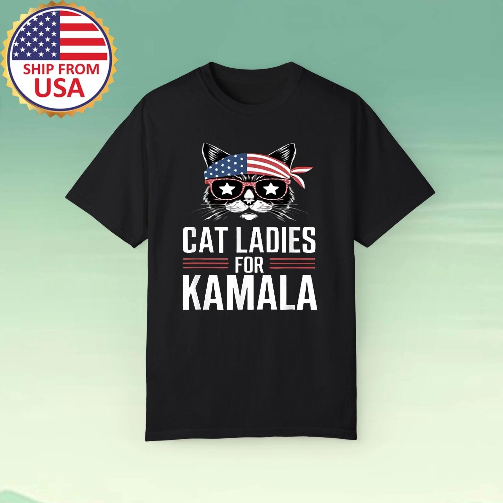 Cat Ladies For Kamala Funny Cat 2024 President Black Size S-5XL 4XL
Cat Ladies For Kamala Funny Cat 2024 President Black Size S-5XL 4XL