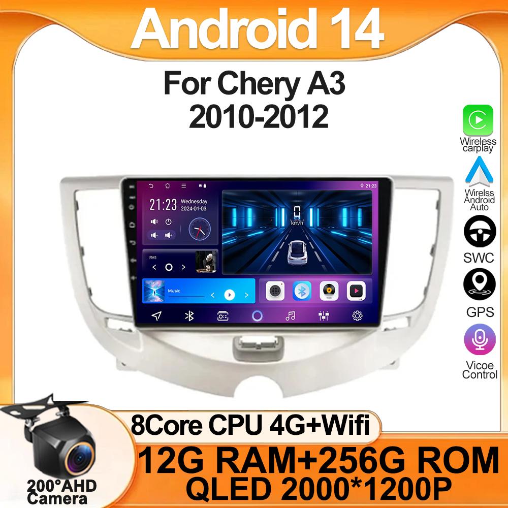 Автомобильный видеоплеер для Chery A3 2010 2011 2012 Carplay Android 14 авто радио интеллектуальная система GPS навигация сенсорный экран Wifi
Автомобильный видеоплеер для Chery A3 2010 2011 2012 Carplay Android 14 авто радио интеллектуальная система GPS навигация сенсорный экран Wifi