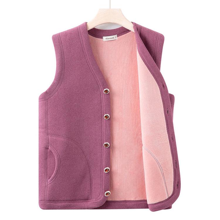 Теплый жилет для женщин среднего и пожилого возраста, утолщенный жилет с плюшем, зимний теплый топ для бабушки, жилет с плюшем для мамы 5XL
Теплый жилет для женщин среднего и пожилого возраста, утолщенный жилет с плюшем, зимний теплый топ для бабушки, жилет с плюшем для мамы 5XL