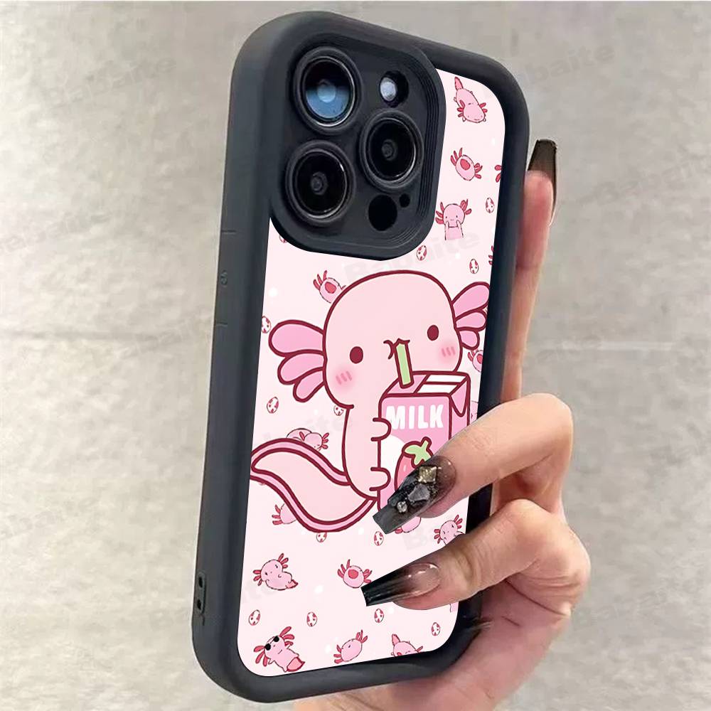 Cartoon Axolotl Cute Phone Case For IPhone 16 15 14 Plus 13 12 11 17 Pro Max Pro Soft Cover iPhone 14 pro
Cartoon Axolotl Cute Phone Case For IPhone 16 15 14 Plus 13 12 11 17 Pro Max Pro Soft Cover iPhone 14 pro