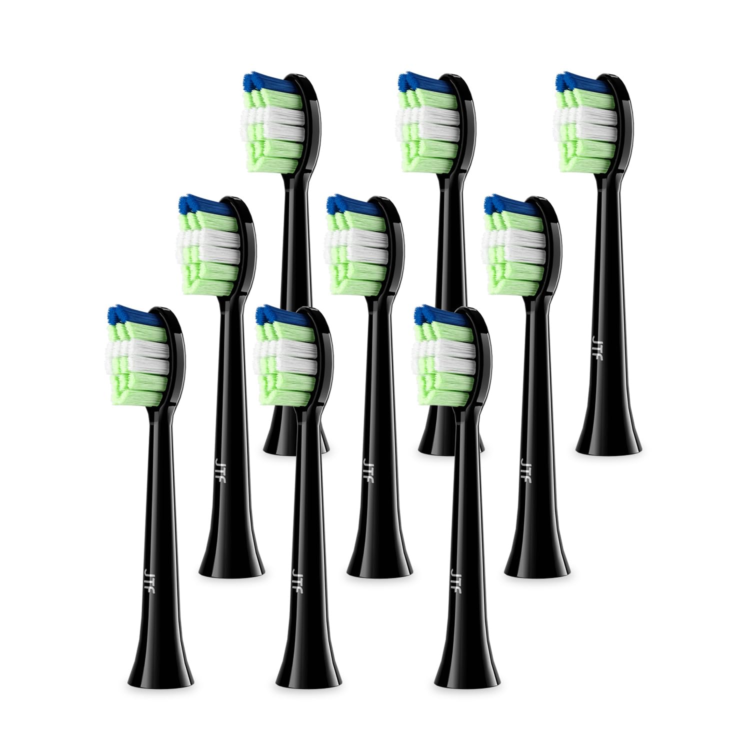 JTF P200 Replacement Brush Electric Toothbrush Standard Bristle Hard Bristle 9 Pieces Black
JTF P200 Replacement Brush Electric Toothbrush Standard Bristle Hard Bristle 9 Pieces Black