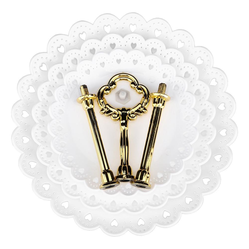 3-х уровневая стойка для фруктовых десертов, держатель для кексов, торта, дня рождения, свадьбы White
3-х уровневая стойка для фруктовых десертов, держатель для кексов, торта, дня рождения, свадьбы White