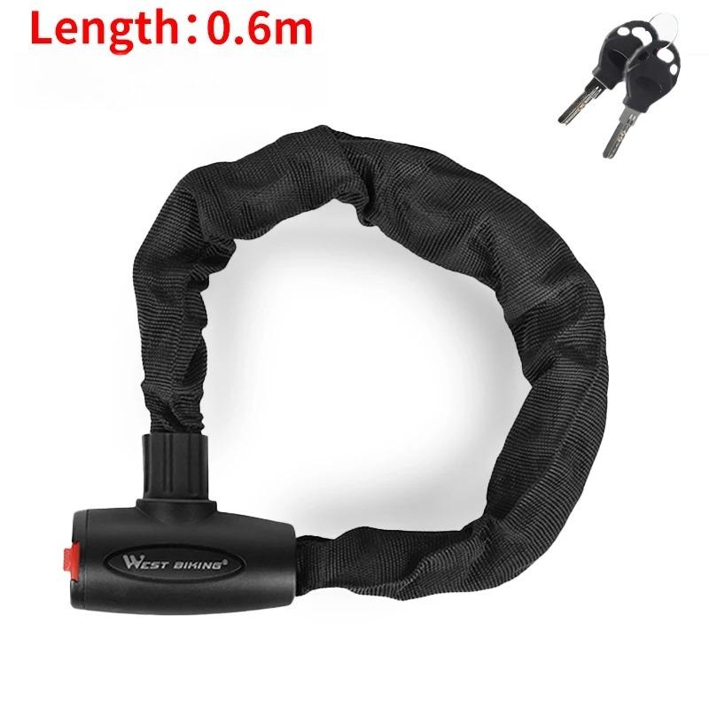 WEST BIKING High Security Bicycle Chain Lock Portable Anti-theft MTB Mountain Bike Lock With 2 Keys For Scooter Electric Bike
WEST BIKING High Security Bicycle Chain Lock Portable Anti-theft MTB Mountain Bike Lock With 2 Keys For Scooter Electric Bike