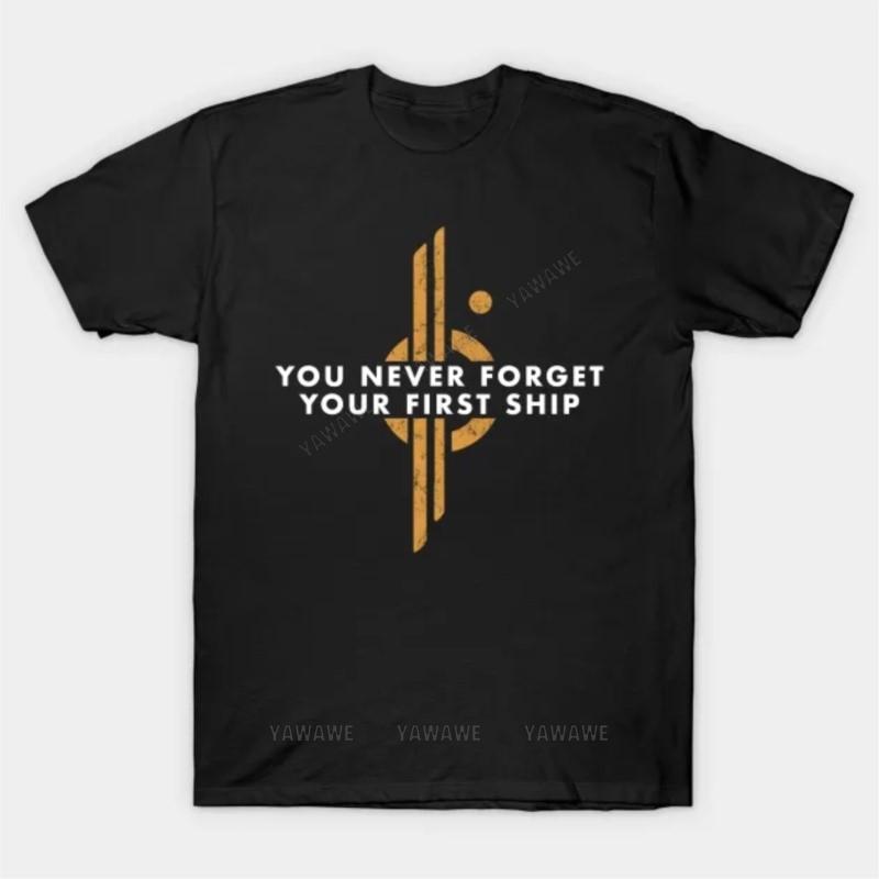 Beach man tee shirt fashion print tees You Never Forget Your First Ship T Shirt teenager cotton tee shirt male summer top S
Beach man tee shirt fashion print tees You Never Forget Your First Ship T Shirt teenager cotton tee shirt male summer top S