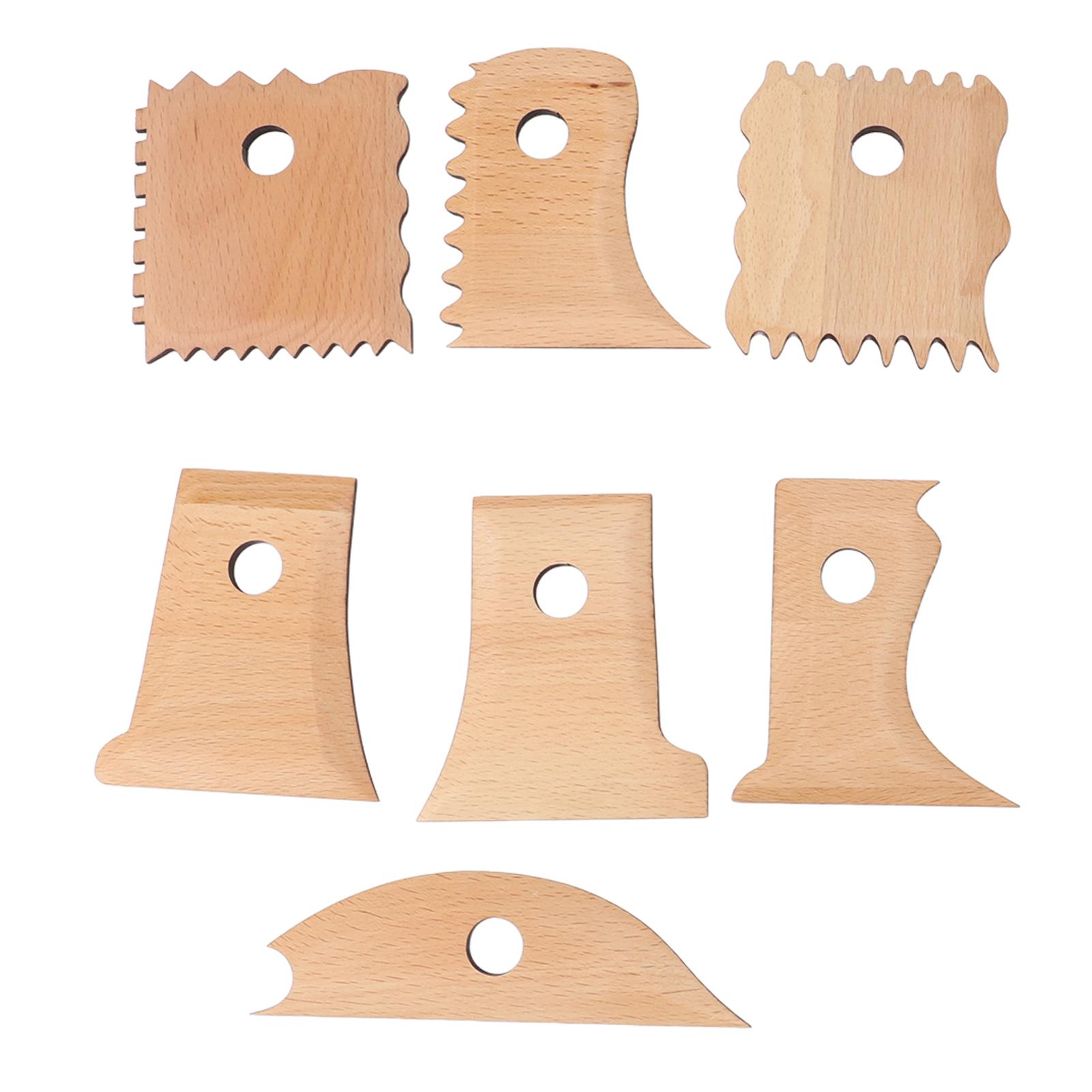 7PCS Pottery Foot Shaper Tools Beech Wood Polished Pottery Ribs Trimming Tools for DIY Clay
7PCS Pottery Foot Shaper Tools Beech Wood Polished Pottery Ribs Trimming Tools for DIY Clay