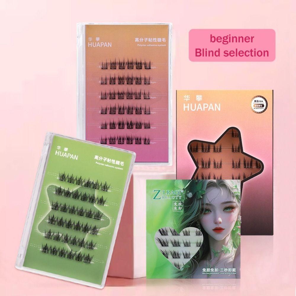 Long Lasting Adhesive False Eyelashes Makeup False Eyelash Clusters Glue Free Fake Lashes DIY Girlish Heart
Long Lasting Adhesive False Eyelashes Makeup False Eyelash Clusters Glue Free Fake Lashes DIY Girlish Heart