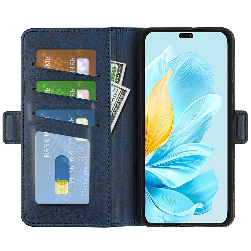 For Honor 200 Lite Leather Case Wallet Phone Cover with Dual Magnetic Clasps Blue
For Honor 200 Lite Leather Case Wallet Phone Cover with Dual Magnetic Clasps Blue