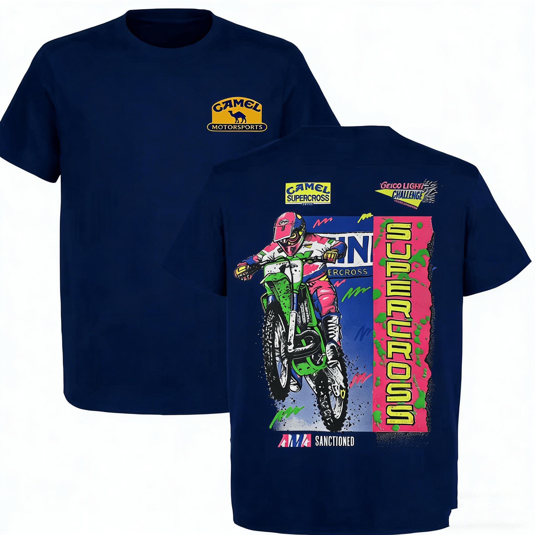 Camel Supercross Printed Unisexs Tshirt Summer Unisexs Womens Luxury Casual Cotton Tshirt Unisexs Tshirt Street Wear YK 4XL
Camel Supercross Printed Unisexs Tshirt Summer Unisexs Womens Luxury Casual Cotton Tshirt Unisexs Tshirt Street Wear YK 4XL