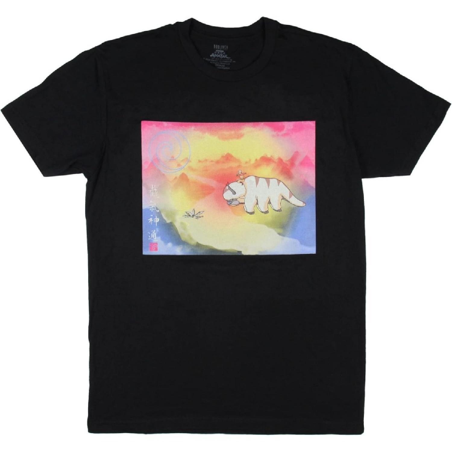 Avatar The Last Airbender Men s Appa Aang Momo Flying Valley T-Shirt XXXXXL різнокольоровий
Avatar The Last Airbender Men s Appa Aang Momo Flying Valley T-Shirt XXXXXL різнокольоровий