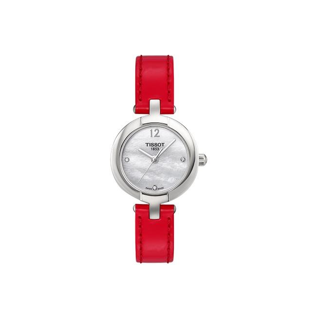 TISSOT Pink Multicolor Collection Quartz Movement 30m Waterproof Women s Watch 28mm Silver Dial T084.210.16.116.00 White Dial Red Belt
TISSOT Pink Multicolor Collection Quartz Movement 30m Waterproof Women s Watch 28mm Silver Dial T084.210.16.116.00 White Dial Red Belt