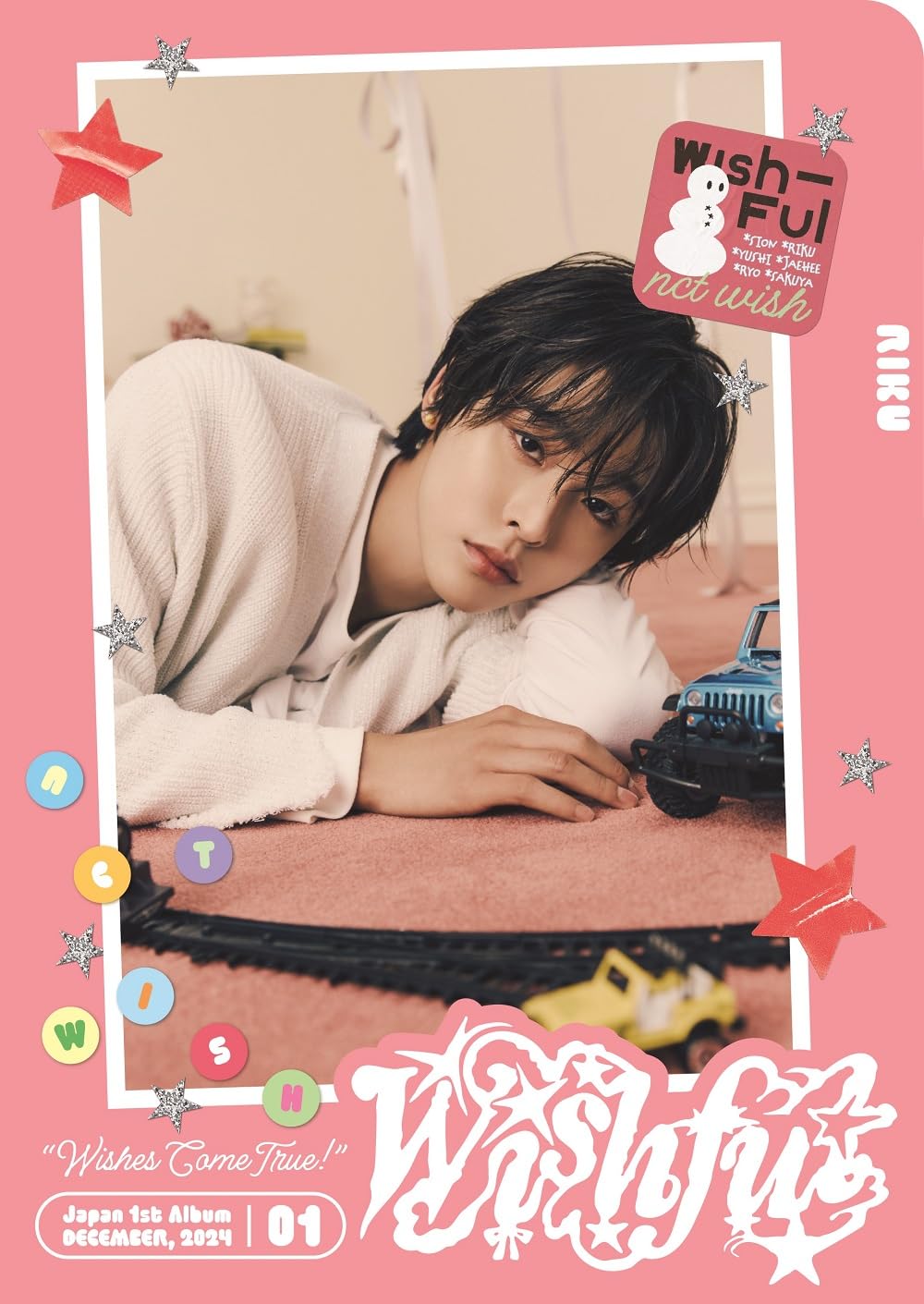 WISHFUL(Limited First Edition/RIKU Ver.)(AL(Limited First Edition))(bonus acrylic coaster (W90mm×H90mm))
WISHFUL(Limited First Edition/RIKU Ver.)(AL(Limited First Edition))(bonus acrylic coaster (W90mm×H90mm))