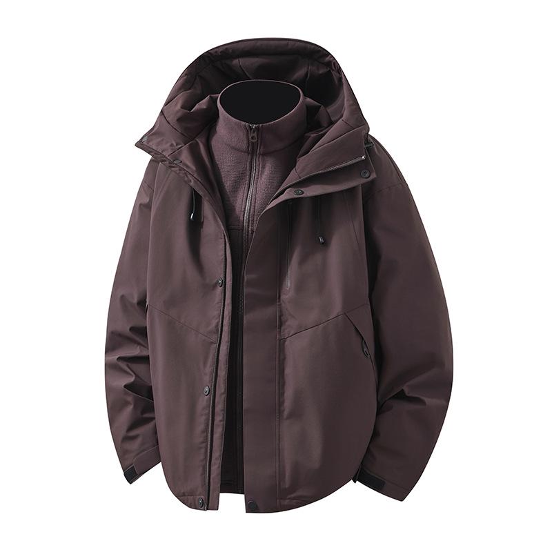 Mu Yuan Men s Windproof 3-in-1 Down Jacket with Detachable Liner and Hood 3XL (180-200 kg) фіолетовий
Mu Yuan Men s Windproof 3-in-1 Down Jacket with Detachable Liner and Hood 3XL (180-200 kg) фіолетовий