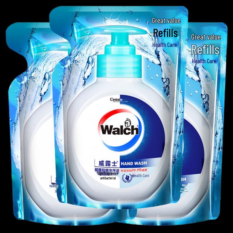Walch Healthy Antibacterial Hand Soap Refill Pack
Walch Healthy Antibacterial Hand Soap Refill Pack