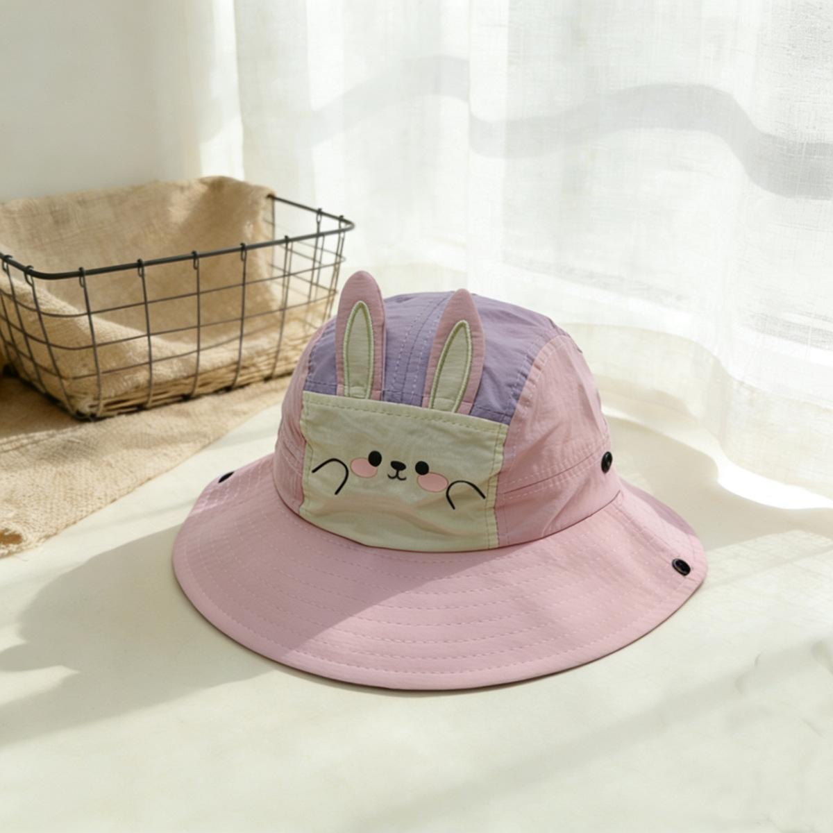 Baby Kids Cartoon Rabbit Fisherman Hat 48-52cm 2-6 Years Summer Sun Hat Toddler Bucket Cap Outdoor Beach UV Protection Quick-dry 48-52cm світло-рожевий колір
Baby Kids Cartoon Rabbit Fisherman Hat 48-52cm 2-6 Years Summer Sun Hat Toddler Bucket Cap Outdoor Beach UV Protection Quick-dry 48-52cm світло-рожевий колір