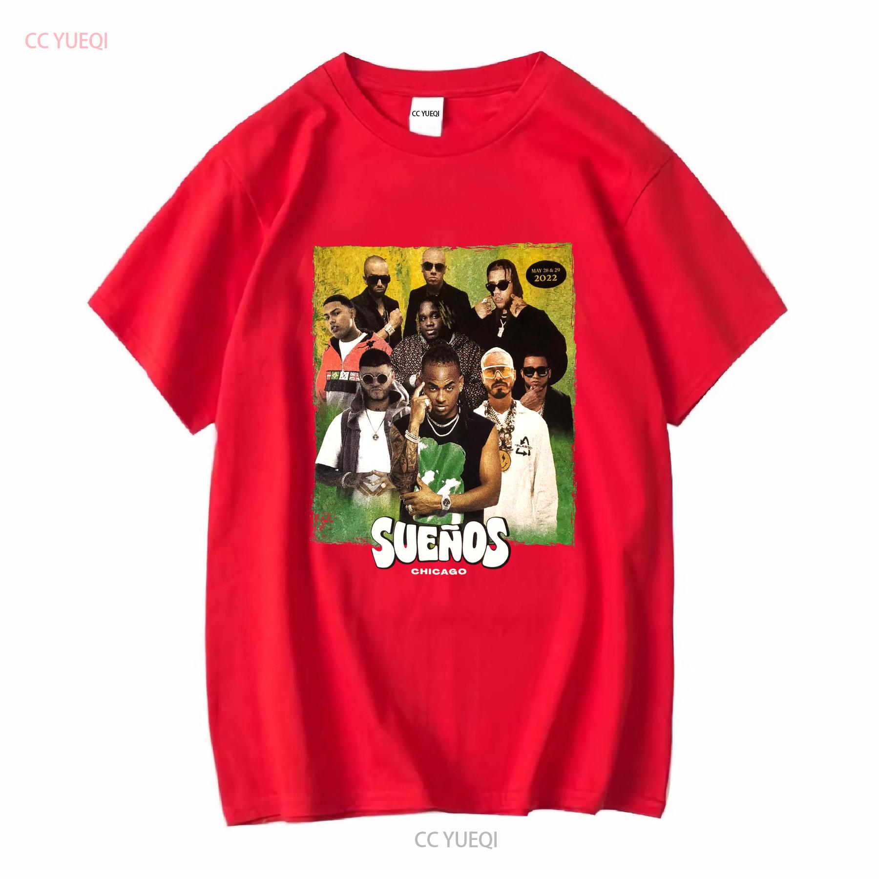Sz XL Suenos Chicago Music Festival T Shirt 2022 Ozuna J Balvin Farruko Latino vintage Washed Top For Everyday Wear graphic S
Sz XL Suenos Chicago Music Festival T Shirt 2022 Ozuna J Balvin Farruko Latino vintage Washed Top For Everyday Wear graphic S