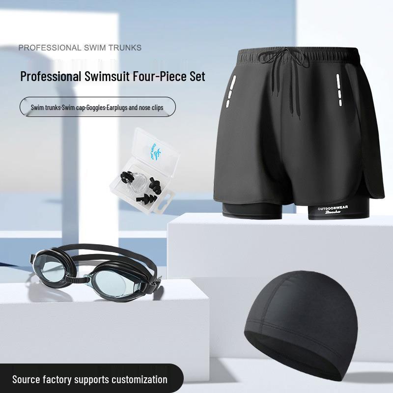 Double Layer Men s Anti-Exposure Loose Fitness Beach Pants and Swim Trunks Set L (For 90-110 jin)
Double Layer Men s Anti-Exposure Loose Fitness Beach Pants and Swim Trunks Set L (For 90-110 jin)